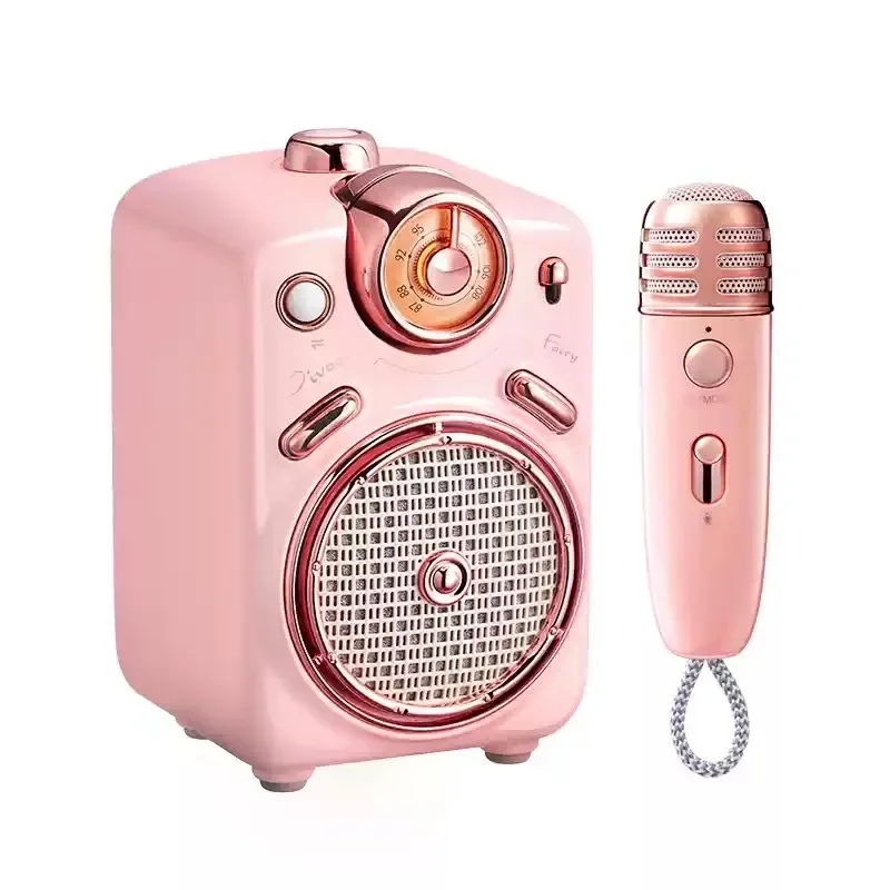 

Second-generation Karaoke retro Bluetooth speaker, event competition gift items