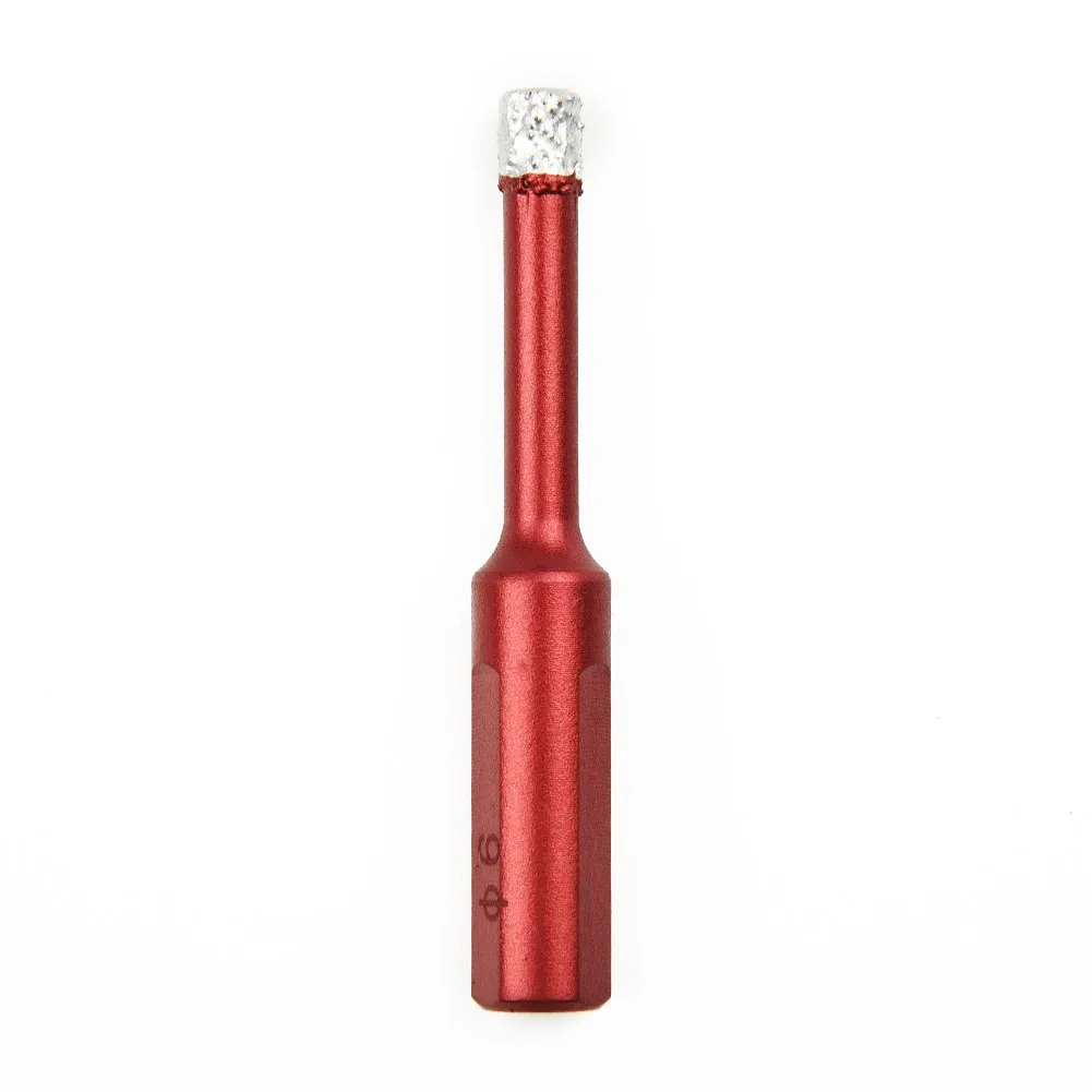 1pc Diamond Dry Drill Bits 6/8/10/12/14mm Multi-Purpose Drilling For Marble Ceramic Porcelain Tiles Hole Saw Cutter Accessories