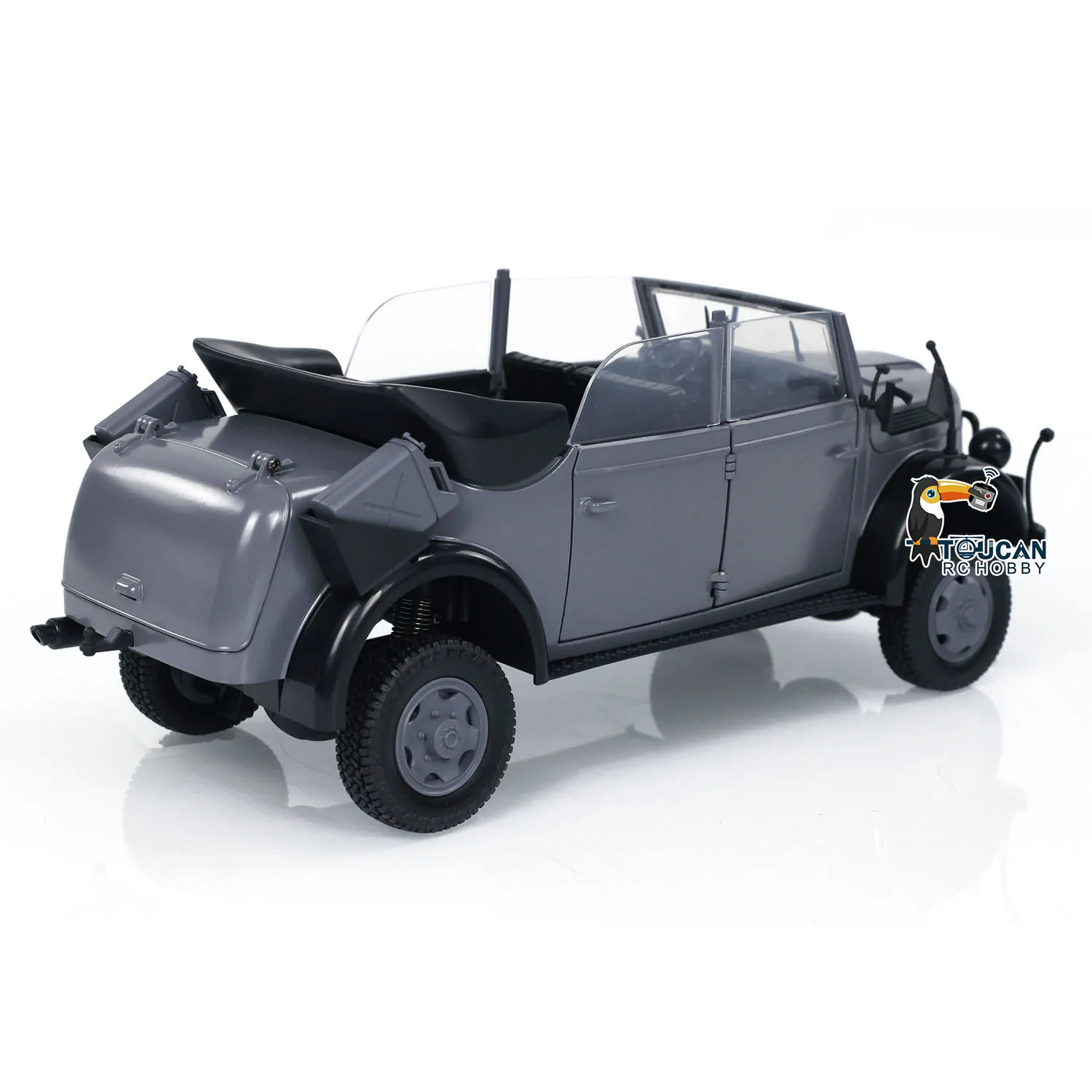 Toys for Boys 1/18 HG 4x4 RC Command Vehicles 4WD Radio Control Off-road Car Sound Light Painted Finished Model TH23880