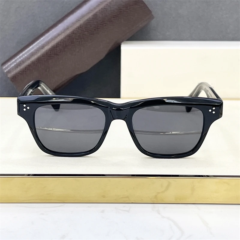 Famous Luxury Men's Sunglasses OV5524SU Square Acetate Female Women's Sunglasses BIRELL Outdoor oculos de sol masculino