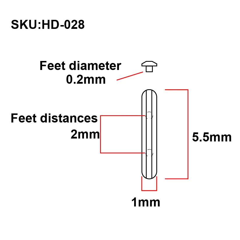 مشاهدة الاتصال الهاتفي ساعة مؤشرات ساعة لامعة الذهب اللون (بدون لوم) 1 مللي متر × 5.5 مللي متر ساعة معدنية ساعة صانع دبوس
