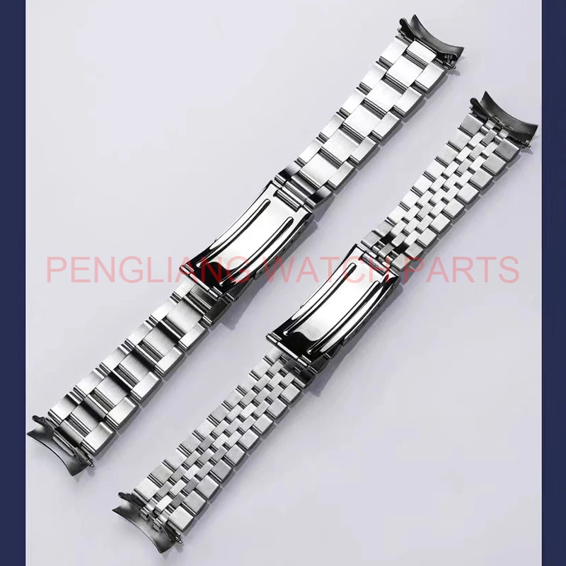 High Quality Jubilee Oyster Watch Bracelet Watch Band For Vintage Datejust 16014 16234 Plug 20mm Aftermarket Watch Parts