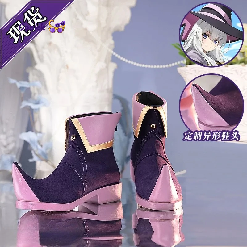 

Elaina Cosplay Shoes Halloween Christmas Role Playing Party Comic Game Anime New Princess in stock Shoes Size 36-39 Official