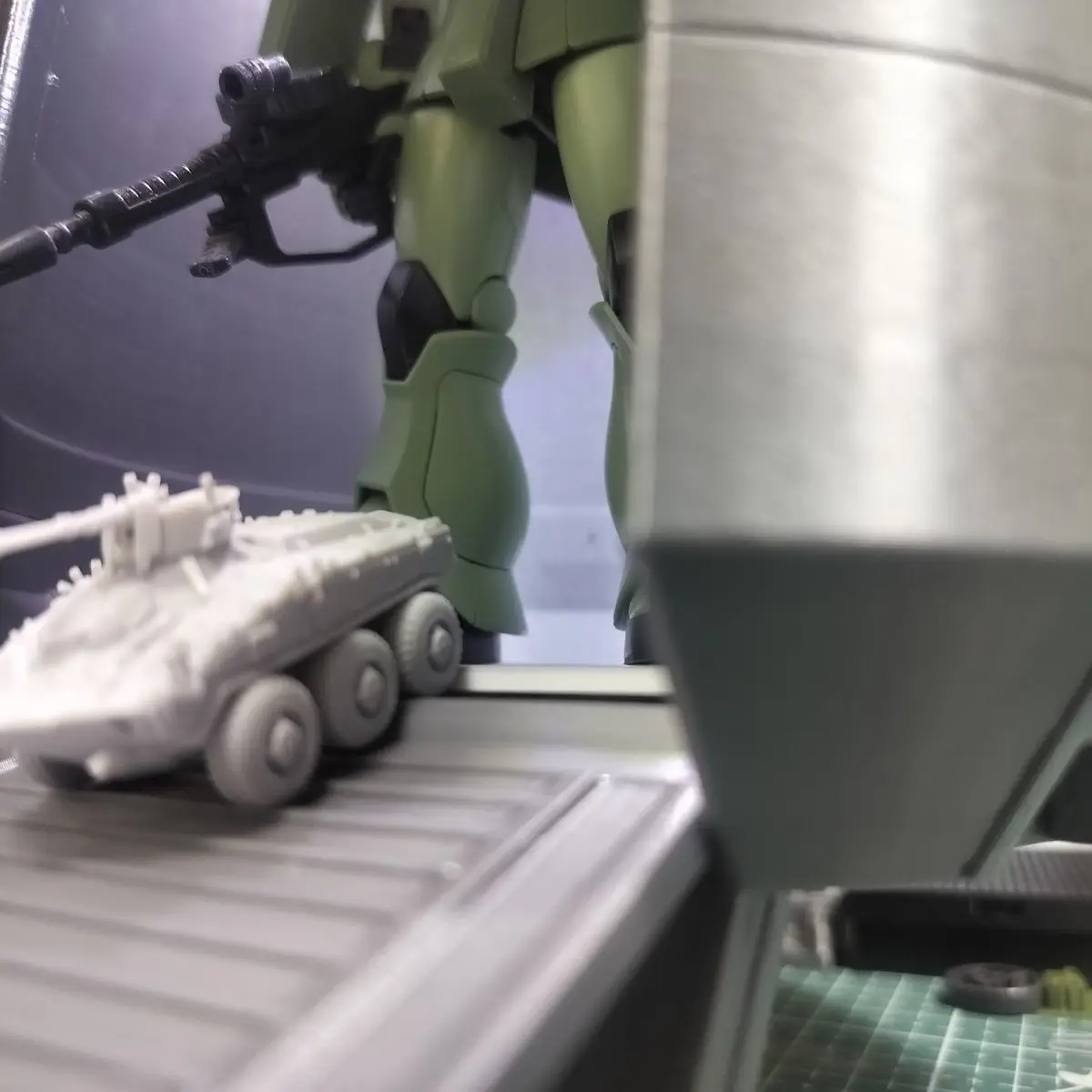 Zeon Airdrop Supply Pod Diorama Model, 1/144 Scale. New 3D Printed