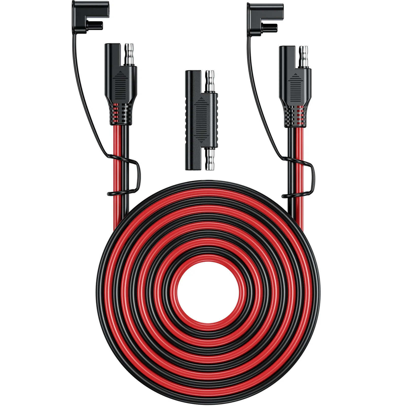 CENJITION SAE to SAE 16AWG Waterproof Extension Cable Quick Connect Harness Battery Charging Cable 12V 36V Solar Auto Battery Po