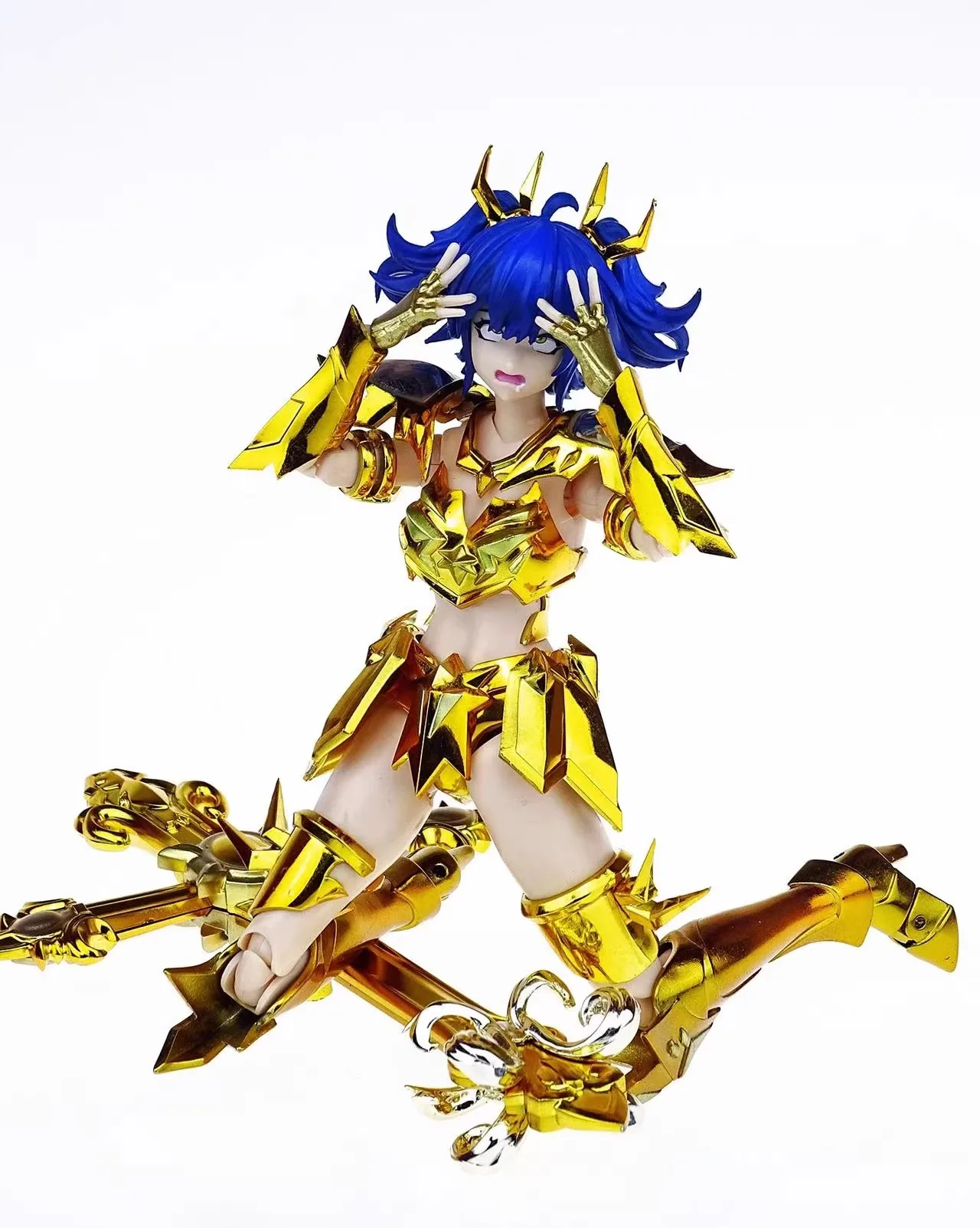 Hot In Voorraad GT Saint Seiya Mythe Doek EX Kanker Pamela Heilige Contract Vrouwelijke Zodiac Ridders Van Action Figure Ko Model
