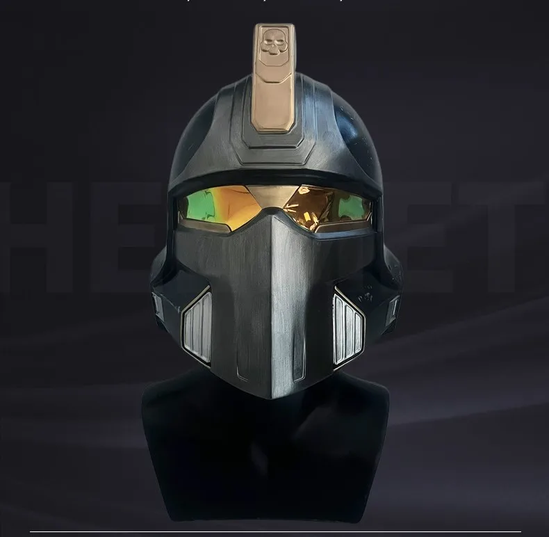 

Anime Star Wars Cosplay Mandalorian Hell Stalker TK060-2 PVC Helmet Halloween Party For Adults
