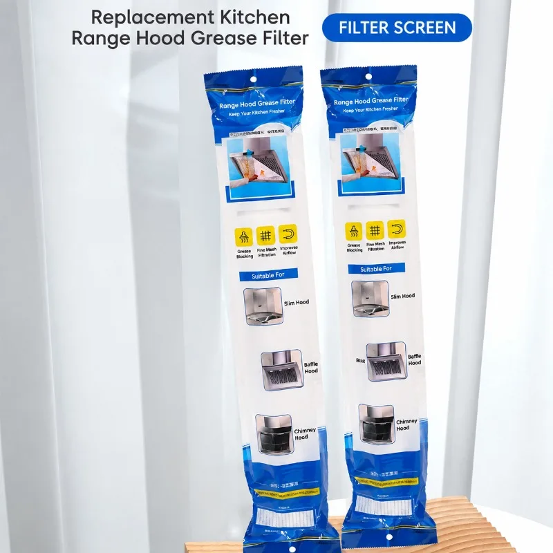 5‑10M Flame‑Retardant Filter‑Cloth Heat‑Resistant Household Range‑Hood Oil‑Absorbing Roll Complimentary Magnet Practical