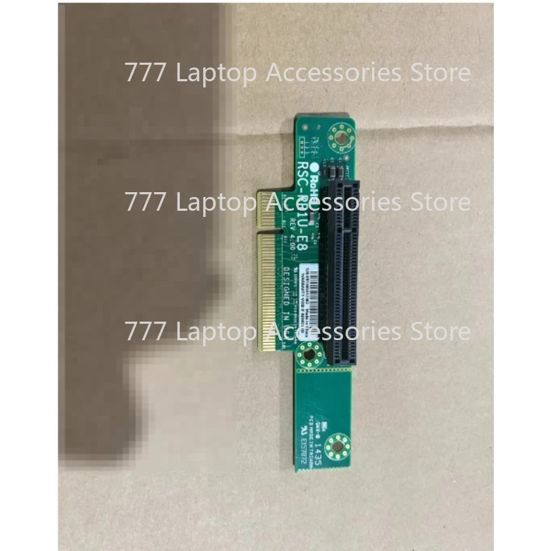 PCI-E slot X16 X8 adapter card REV:4.0 RSC-RR1U-E8 RSC-RR1U-E16 90 degree steering slot