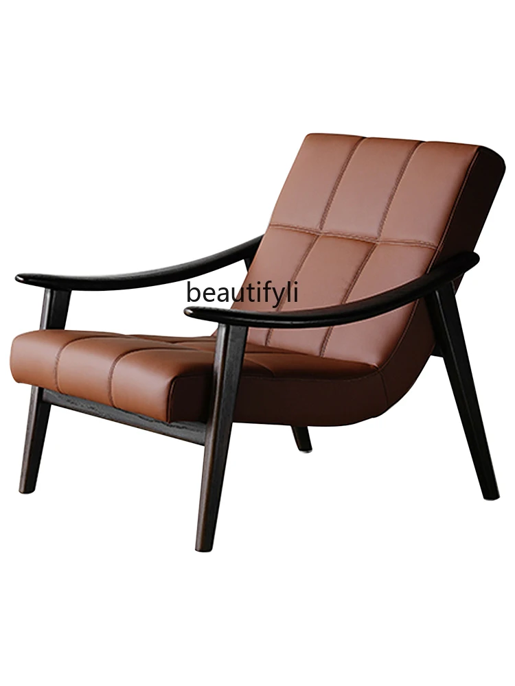 

Single-Seat Sofa Chair Italian Modern Designer Light Luxury Leisure Minimalist Balcony Lounge Sofa Chair