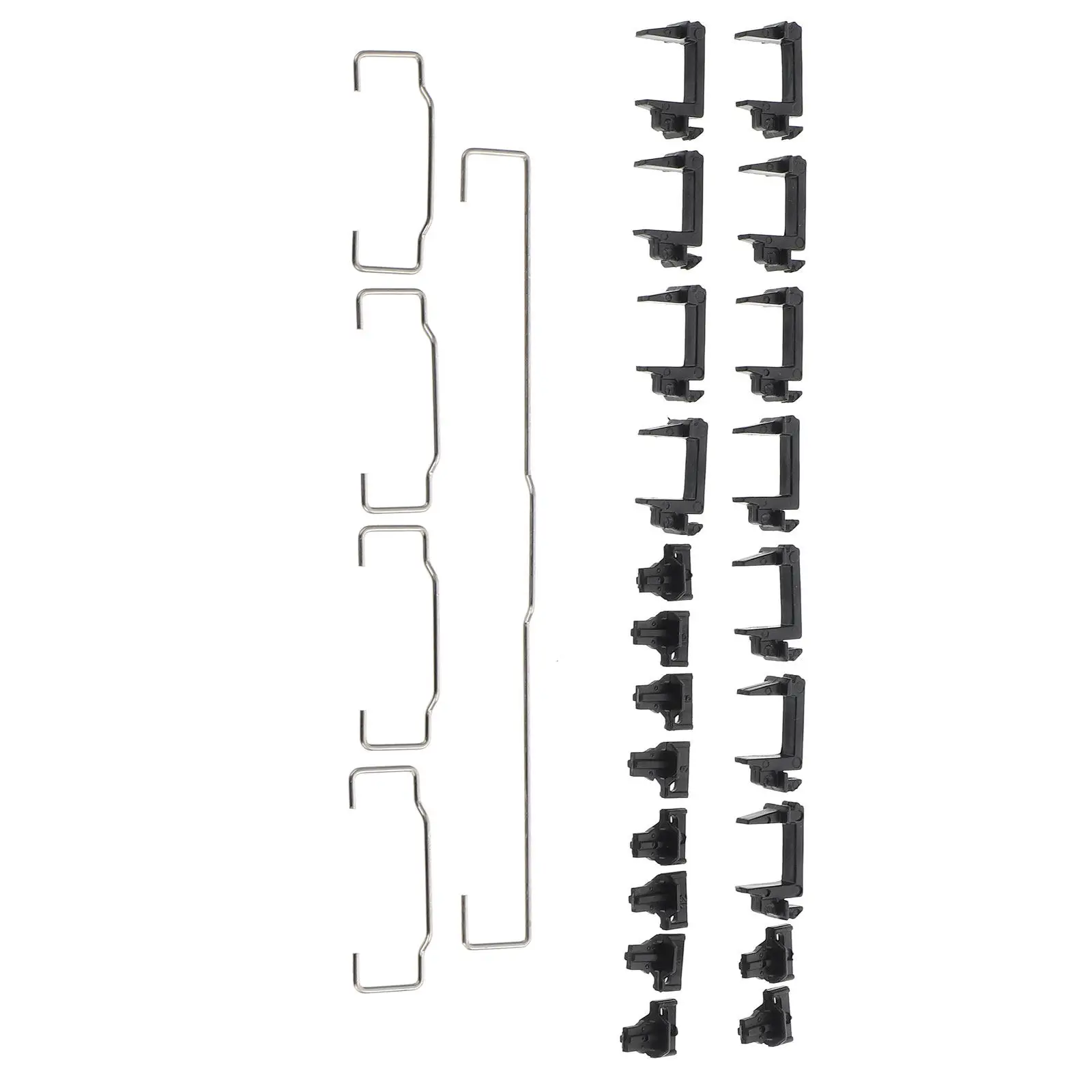 1Set Key Stabilizer Kit 6.25u 4x2u Stabilizer Bars Mechanical Keyboard Replacement Raised Wire Gh60 87 Computer Supply