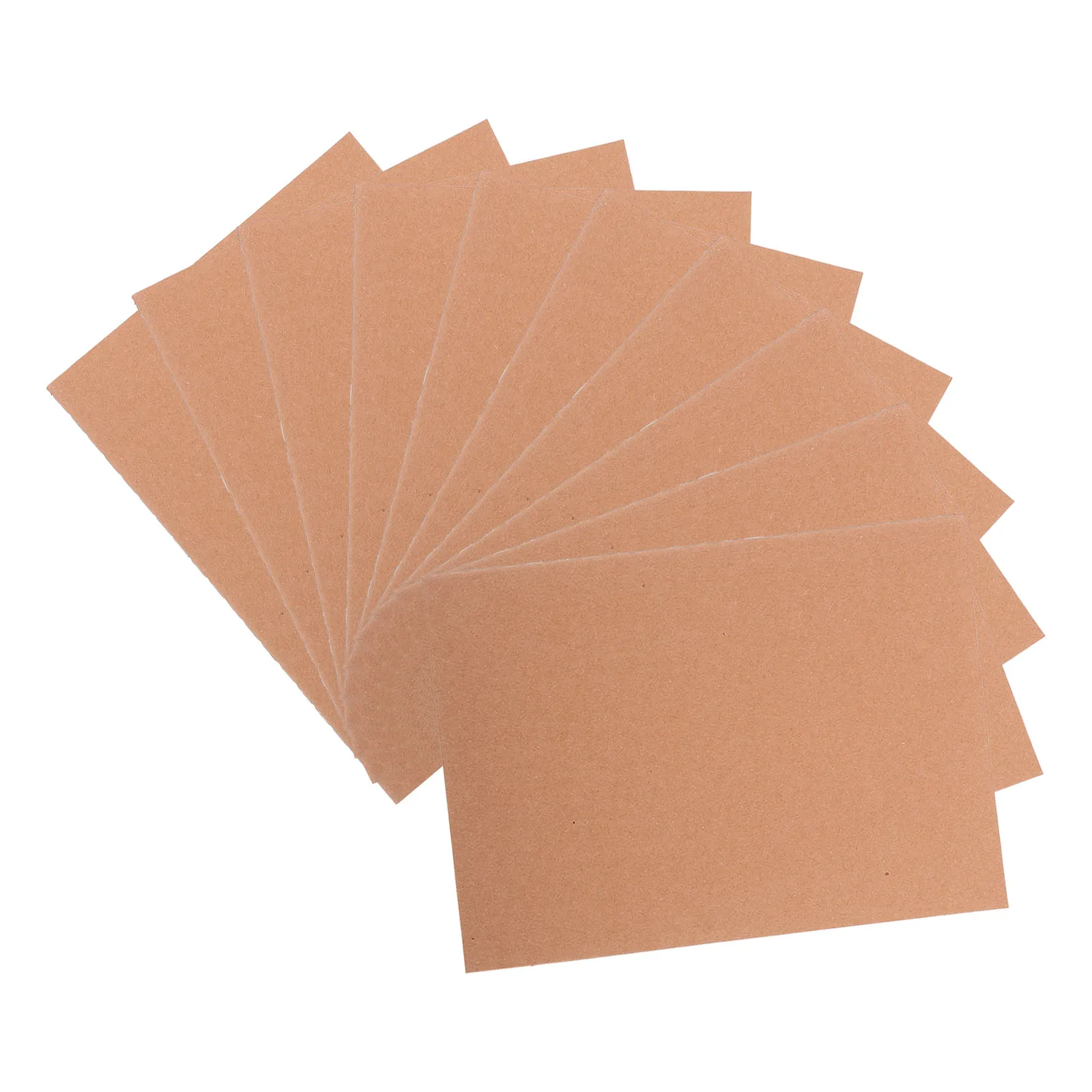 10Pcs Kraft Paper Diary Notepad Multipurpose Work Schedule Note Taking Journal for Office School Travel Writing