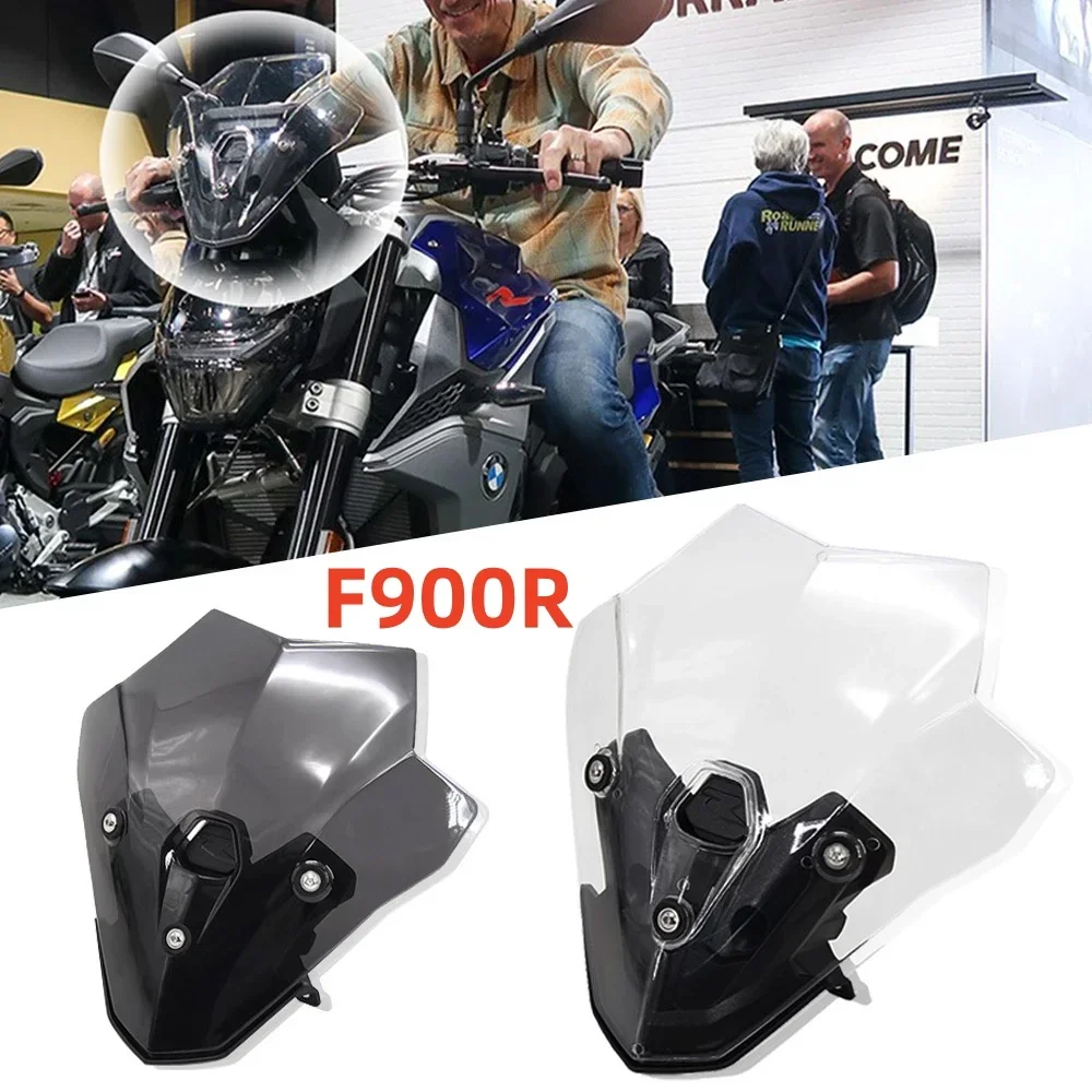 For BMW F 900R F900R Front Windshield Bracket Windscreen Airflow Wind Deflector Fairing Instrument Visor Motorcycle Accessories