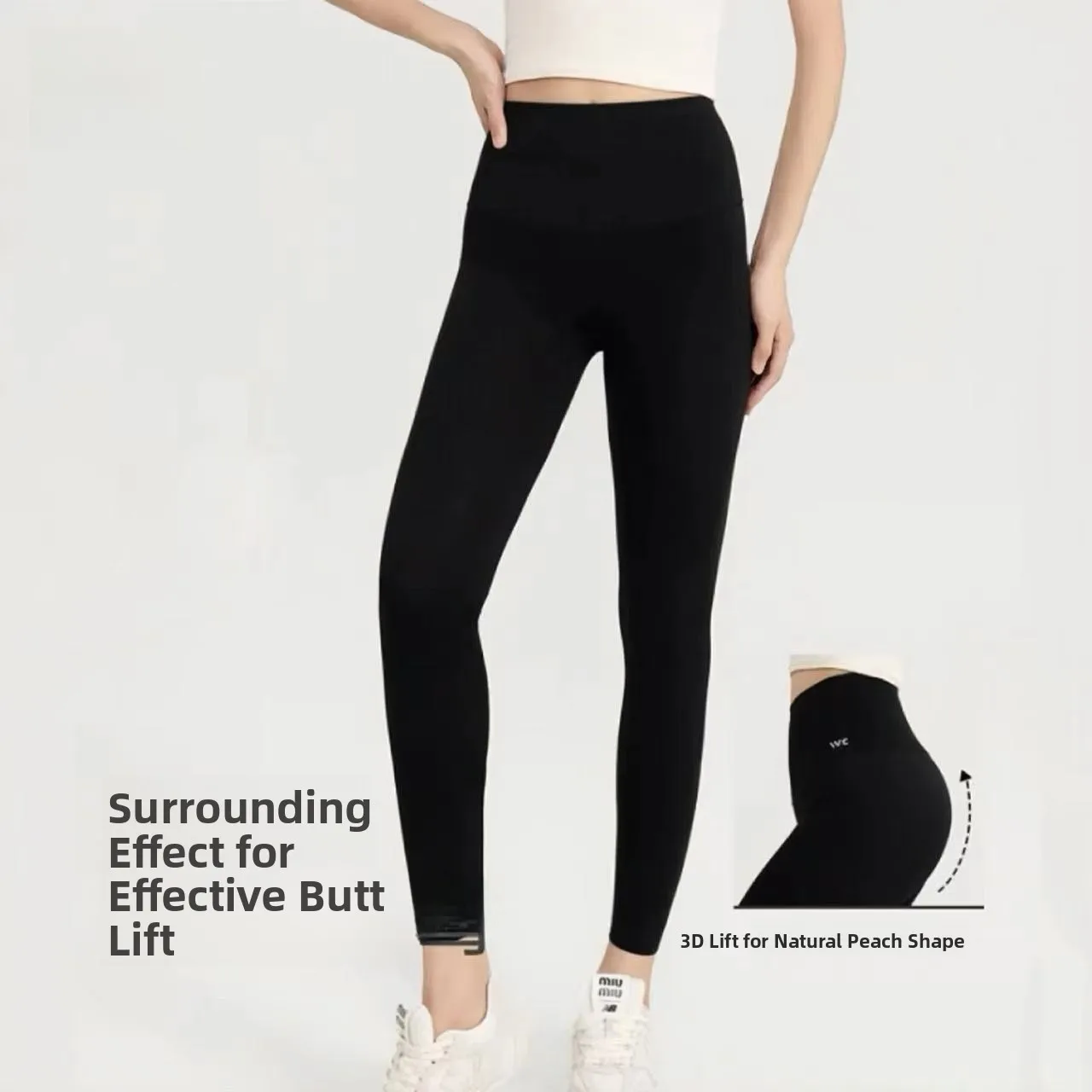 

Женские леггинсы VVC из ткани аркскин для йоги с высокой талией, утягивающие живот, с эффектом подтяжки ягодиц, длинные, повседневные брюки