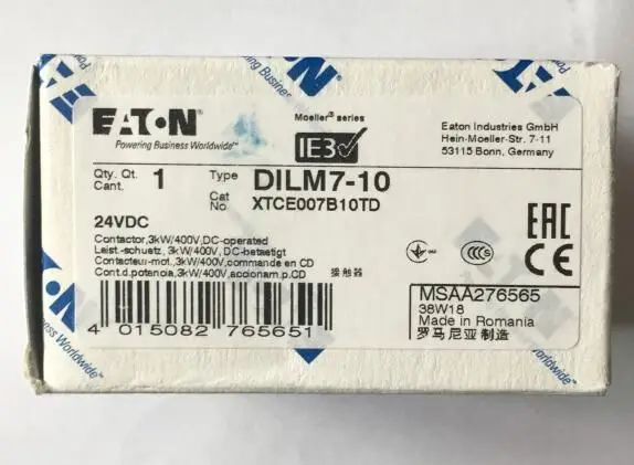 Eaton Moeller contactor  DILM7-10