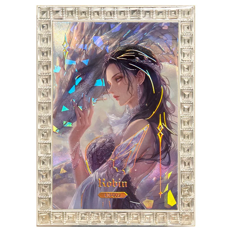 أنيمي قطعة واحدة نادرة ZH SHI WH UR SE LY ZYP DT ZS SCR ML ZR GT VR بطاقات معدنية قابلة للجمع نيكو روبن لعب للأولاد هدية عيد ميلاد