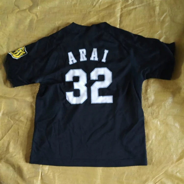 تي شيرت Hanshin Tigers Baseball Jersey في دوري البيسبول الاحترافي الياباني، فضفاض ومريح، ممتص للعرق