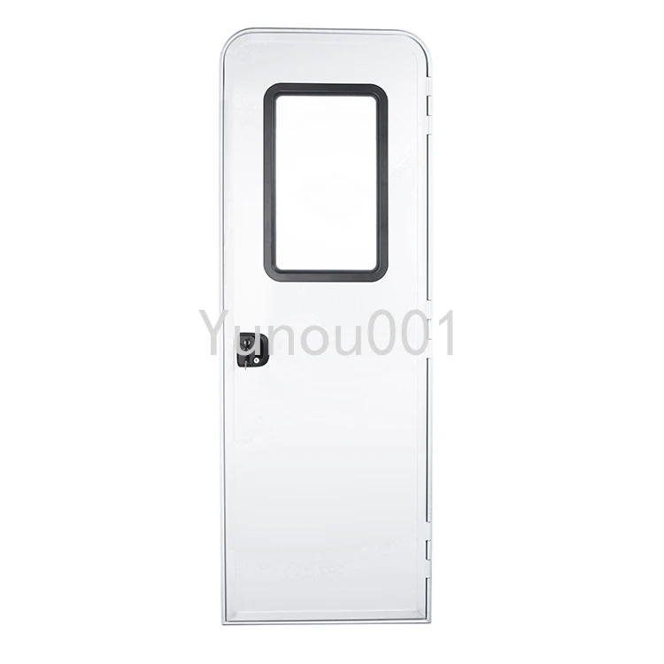 Powder Coated Aluminum Alloy Frame Door