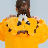 Lion Costumes Halloween Festival Cosplay Onesies Unisex Winter Cute Women Men Nightwear Anime Costumes Adults Flannel Sleepwear - Image 5