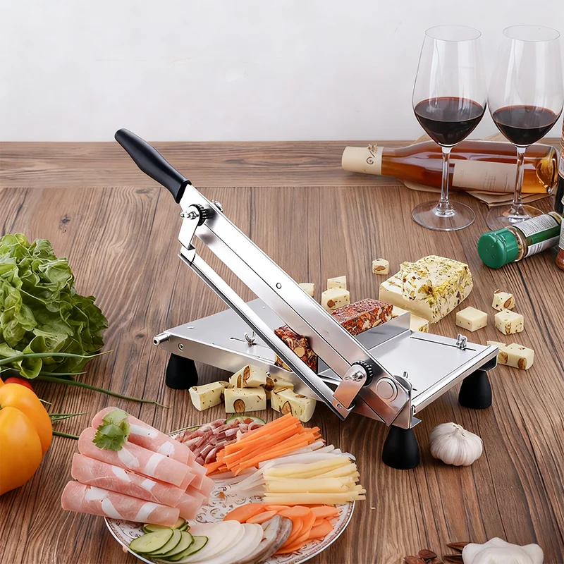 Máquina Manual de Alta Calidad de Acero Inoxidable para Cortar Cacahuetes, para Producción Comercial de Turrón en Rollo, Marca Jinkun, 1 Año de Garantía