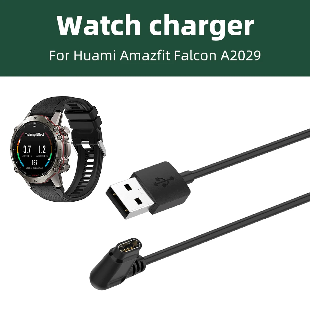 

Charging Cord with Data Transmission Smart Watch Chargers Cable Overcharge Protection for Huami Amazfit Falcon A2029