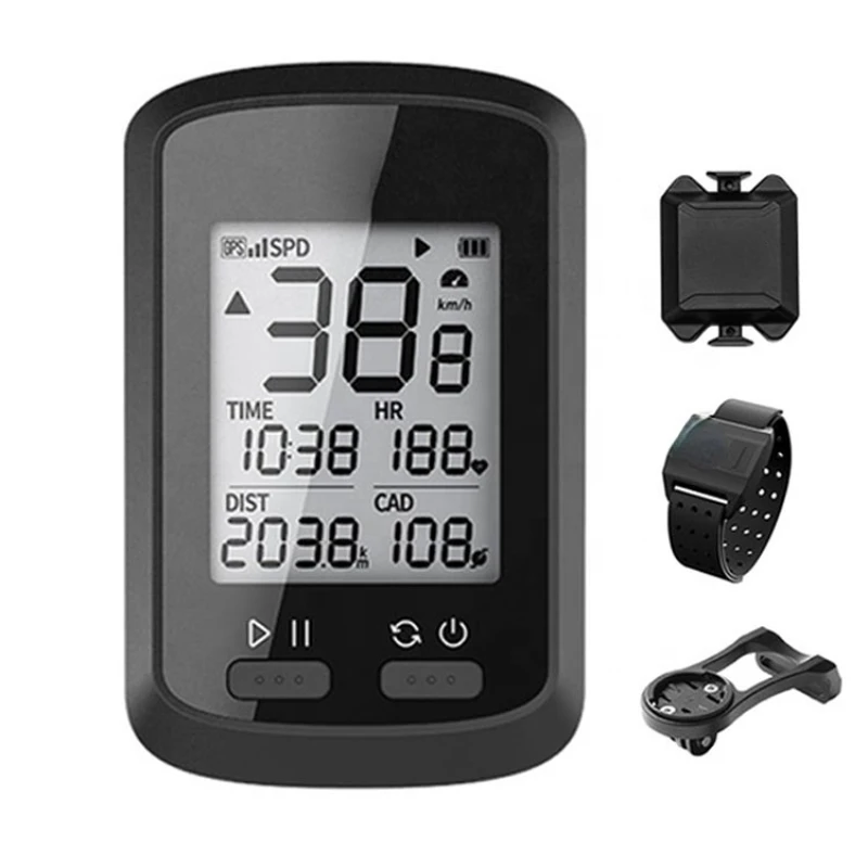 

G+ G Plus GPS Wireless ANT+ Bike Computer Cycling Speedometer Computer for Road MTB Bicycle