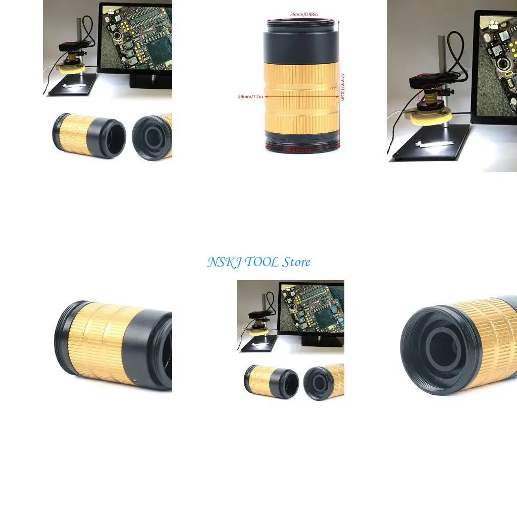 

L8RC Precise Lens Wide Field of View Lens Metal Visual Lens Lightweight for Imagings