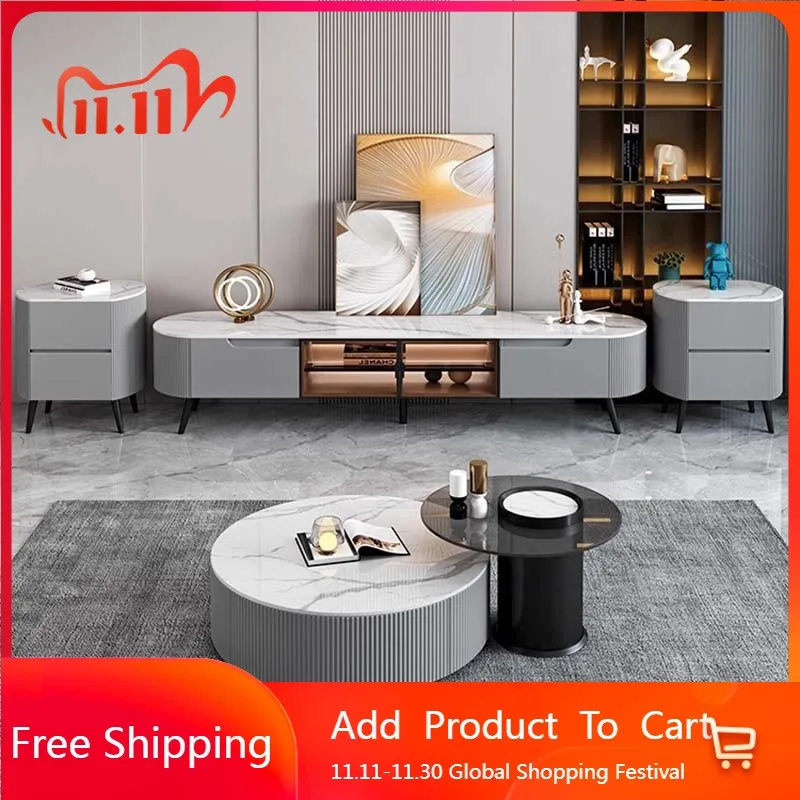 

Living Room Coffee Table Modern Designer Storage Luxury Side Table Unique Minimalist Service Mesa Auxiliar Home Furniture