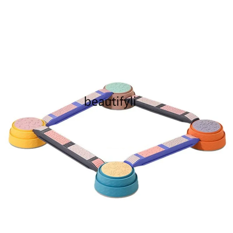 

Children's tactile balance beam single-plank bridge vestibular sensory integration training equipment Early education toys