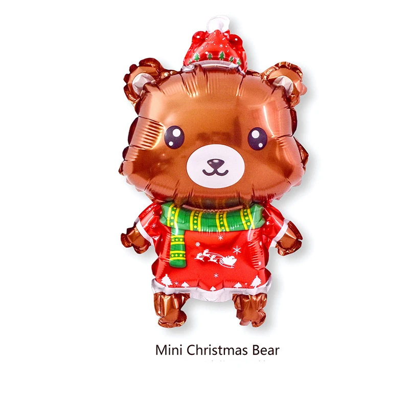 9 шт. Рождественская серия алюминиевый шар для рождественской вечеринки Рождественский орнамент 9 шт. Рождественская серия алюминиевый шар для рождественской вечеринки Рождественский орнамент