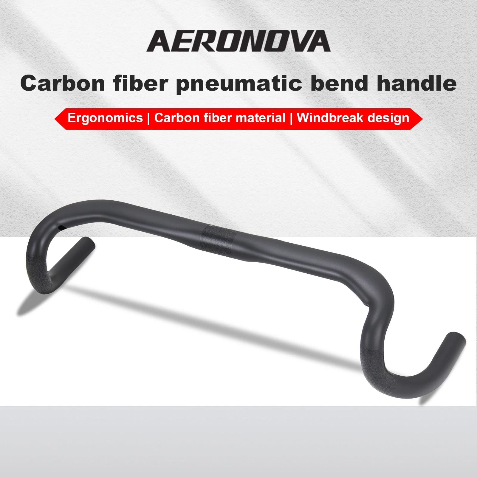 

Карбоновый велосипедный руль, 31,8/458/478/498 мм, изогнутый стержень, черная матовая отделка, карбоновый руль для шоссейного велосипеда, детали велосипеда ﻿