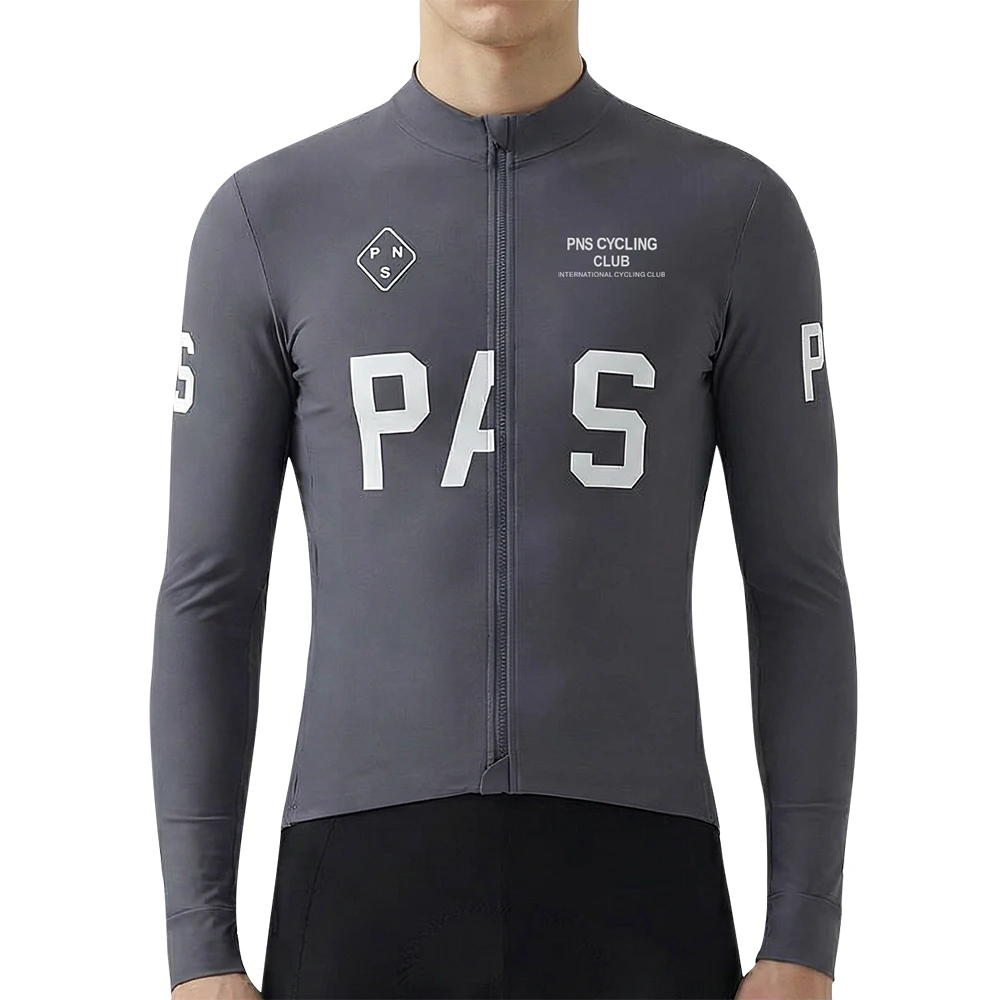 Maílllot Ciclismo Hombre الرجال PNS الدراجات جيرسي طويلة الأكمام الشتاء الحراري الصوف الدراجات جيرسي الدافئة دراجة الملابس 5 ℃ -10 ℃