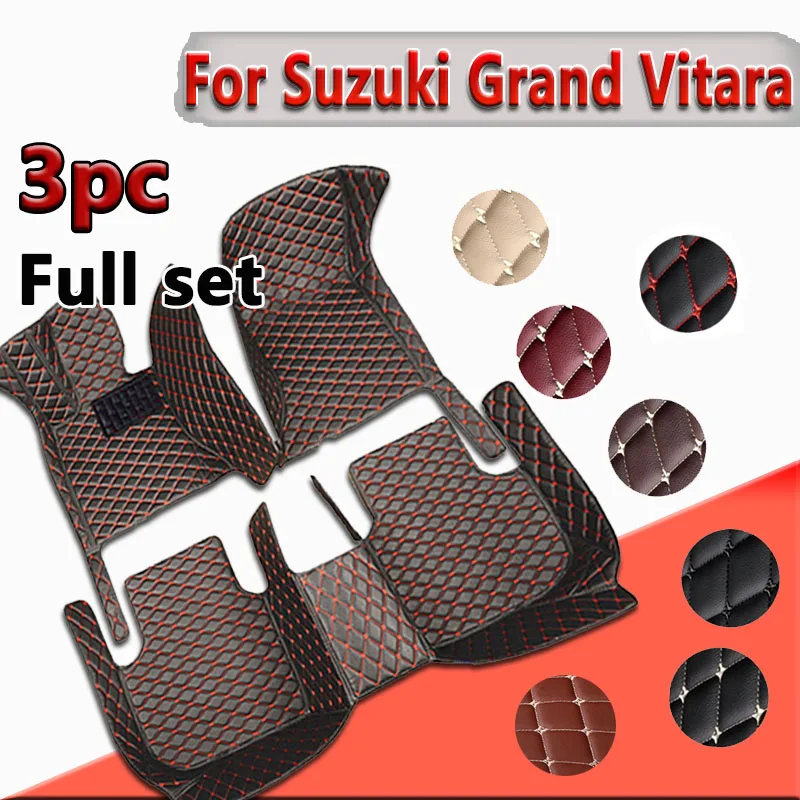 

Car floor mats for Suzuki Grand Vitara (Four doors) 2007-2009 2010 2011 2012 2013 2014 2015 2016 2017 auto foot Pads automobile