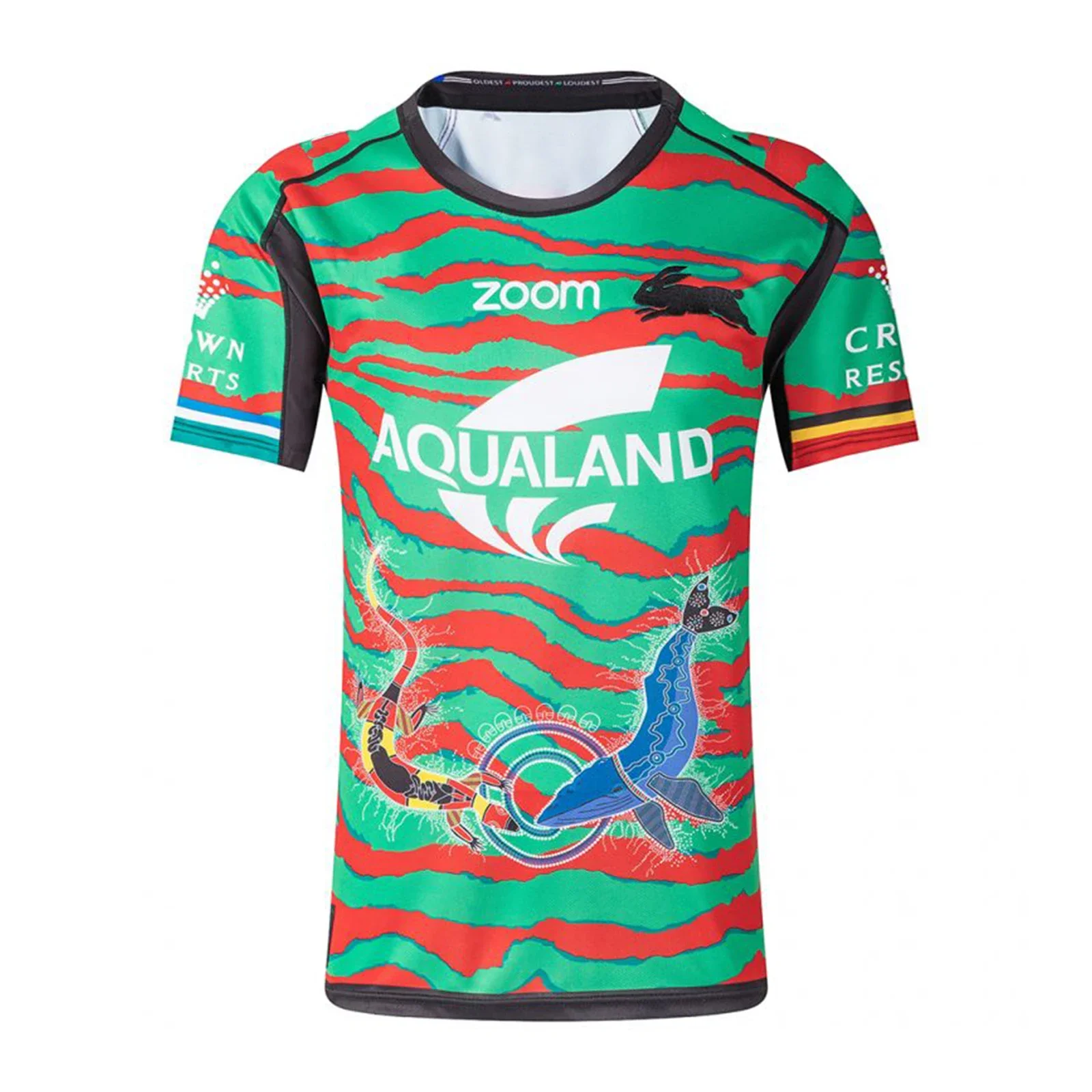 

2021 South Sydney Rabbitohs Mens Replica Indigenous Jersey Sport Shirt