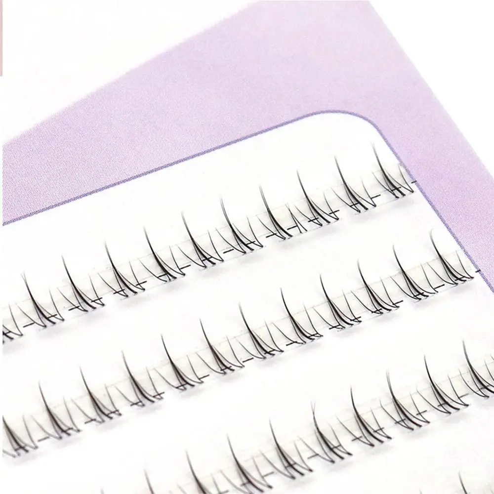 Schwarz 6mm Air Lower Wimpern Make-up-Tools DIY Lash Extension Bottom Lash Cluster Manga Bottom Cluster Wimpern
