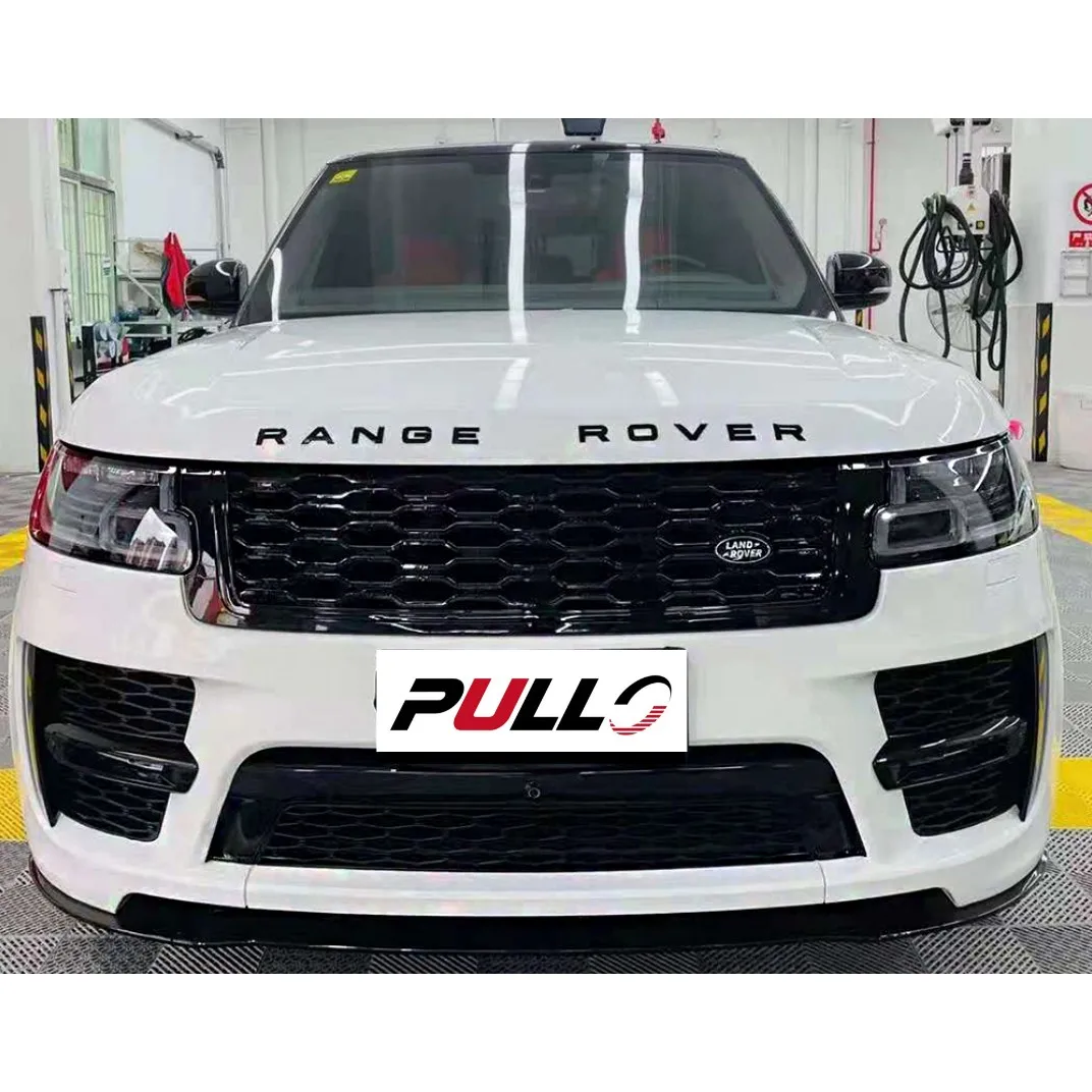 

Sell well car parts for Range Rover Vogue 2013-2017 change to 2018 SVO model with front and rear bumper and grille auto lamps