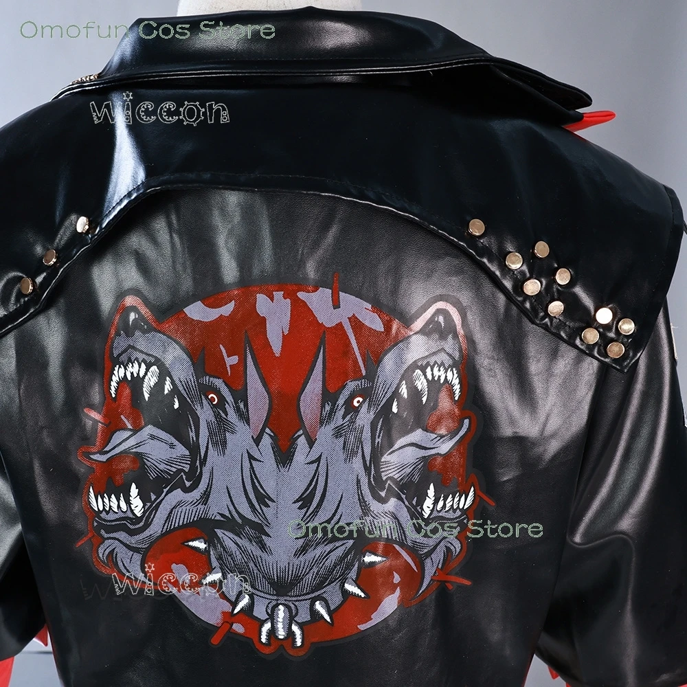 البنفسجي تأثيري غامض S2 Tv Lol تأثيري معطف أسود زي لعبة لعب الأدوار النساء الزي هالوين يتوهم سترة حفلة شعر مستعار 2025