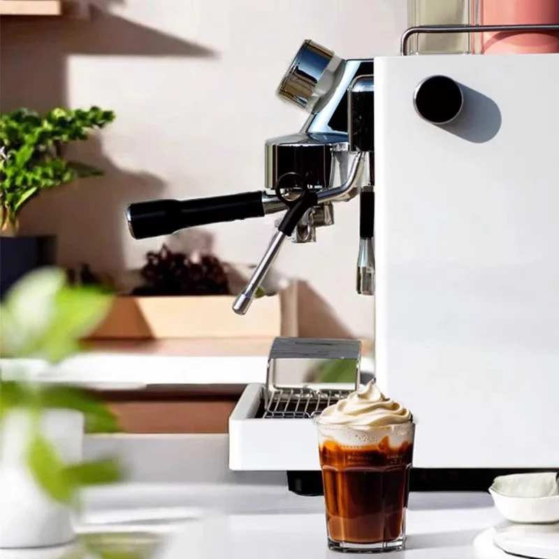 Macchina per caffè espresso commerciale per uso domestico Doppia pompa e modulo di riscaldamento triplo 15 Bar PID Controllo preciso della temperatura per caffè