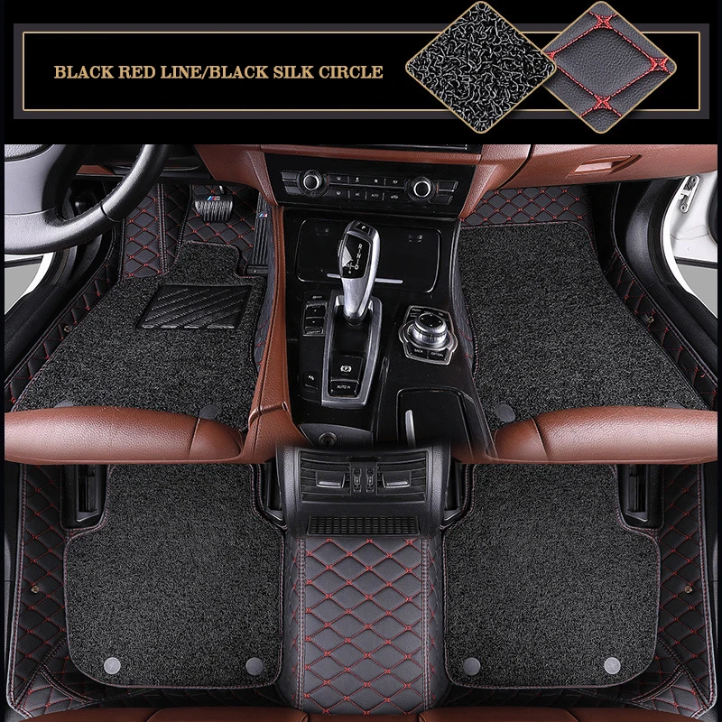 Customized Double layer Wire Ring Car Floor Mats for Bentley All Models Mulsanne GT BentleyMotors Limited Auto Accessories Car-S