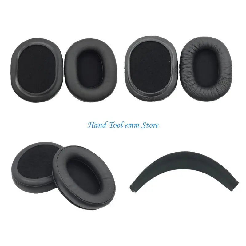 H37F Breathable Protein Foam Ear Cushions Enhances Durability Headset Upgrades Part For MDR-7506