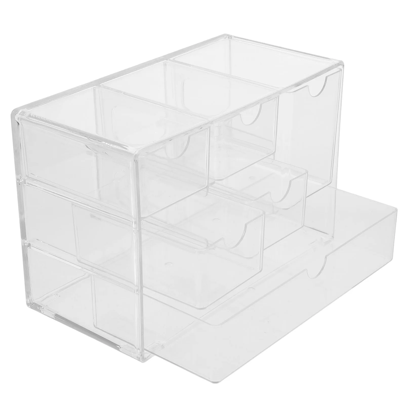 

Desk Organizer Drawer Type Storage Box Multi-Drawer Small Plastic Storage Drawers Cosmetics Stationery Desktop Organizer