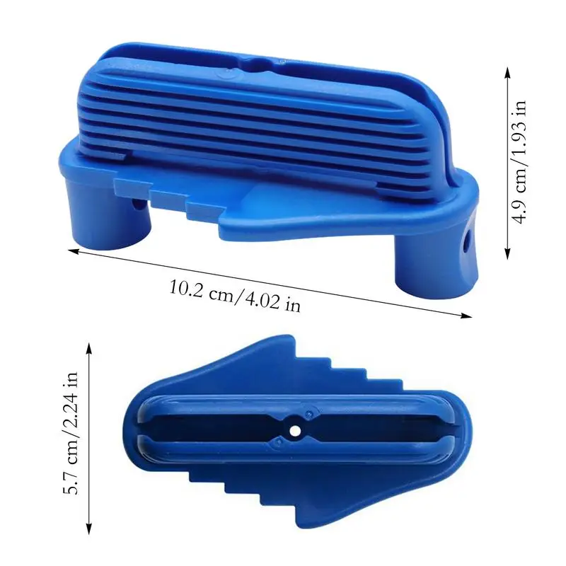 2pcs Scriber Marking Tool Woodworking Center Locator Magnetic Scribing Aids Pen Holder Multi-Functional Center Finder Positioner