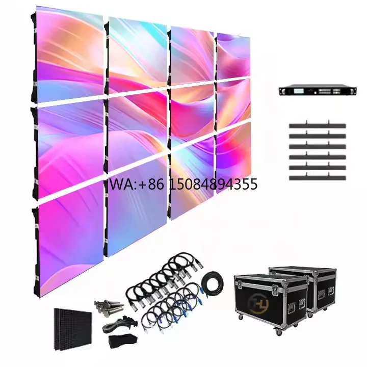

Helitong 4K 8K Ultra HD Indoor Outdoor Rental LED Display Video Wall P3.91 5000cd Brightness 2-Year Warranty Multi-Language