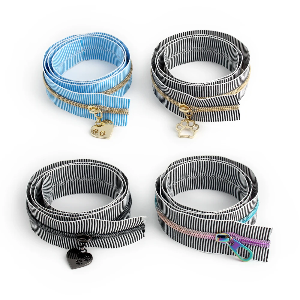 1/2/5 مجموعة الأسود رمز لفائف السوستة 2 ياردة 5 قطعة سستة المتزلجون الملابس الخياطة البريدي مجتذب رئيس السحابات طقم تصليح الإغلاق الإكسسوارات #6