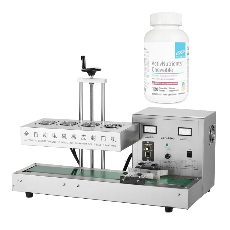 

Bottle sealing machine Aluminum foil sealer Automatic continuous electromagnetic induction sealing machine