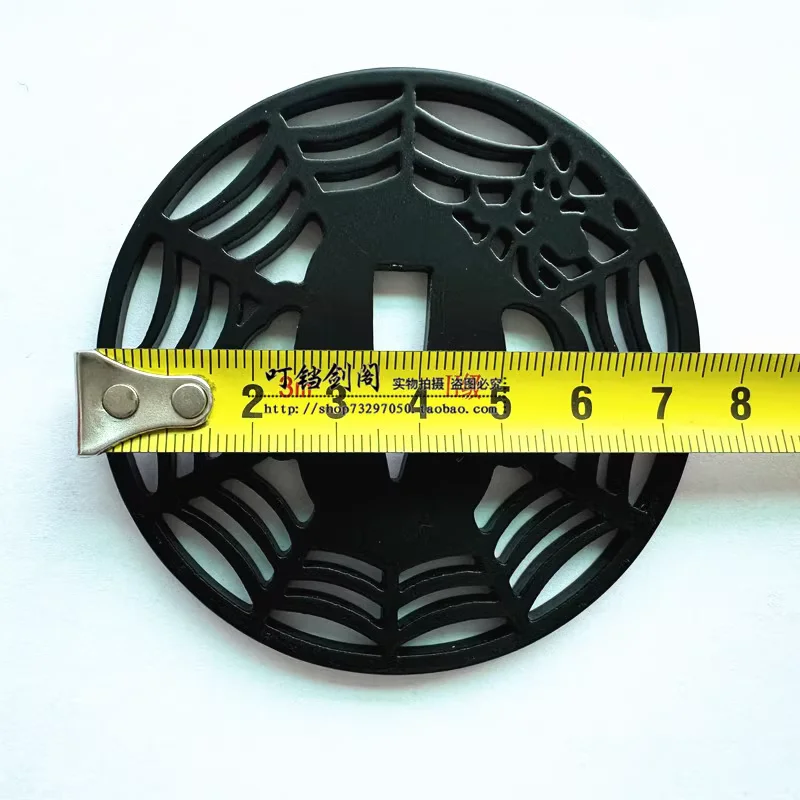 سيف الساموراي كاتانا الياباني حديد تسوبا القطر الخارجي: 77 مم، السُمك 4 مم، لشفرة بعرض 32 مم وسمك 7 مم #5