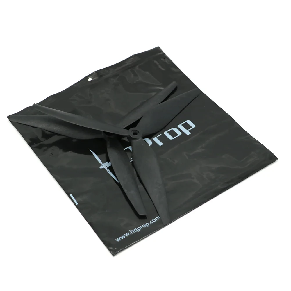 2 Paar HQProp 9X4X3 9X4,5X3 10X4,5X3 11X7,5X3 12X7,5X3 13X12X3 13X9X3 3-Blatt-Propeller aus schwarzem, kohlenstoffverstärktem Nylon für FPV – Detail 13