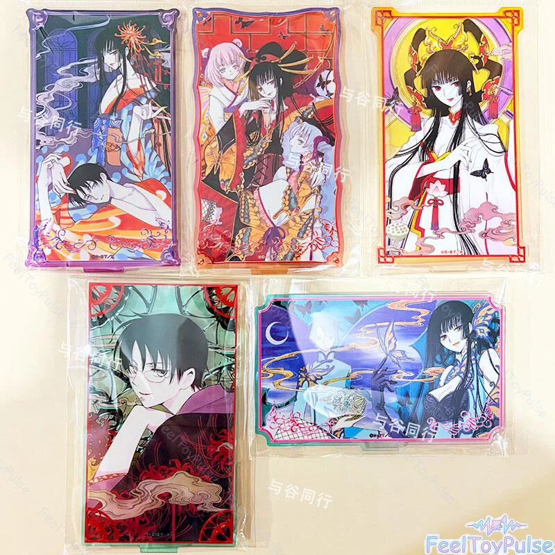 Clamp Xxxholic Acrylic Stand Watanuki Kimihiro Ichihara Yuko Anime Character Desktop Decoration Collectible Display For Anime