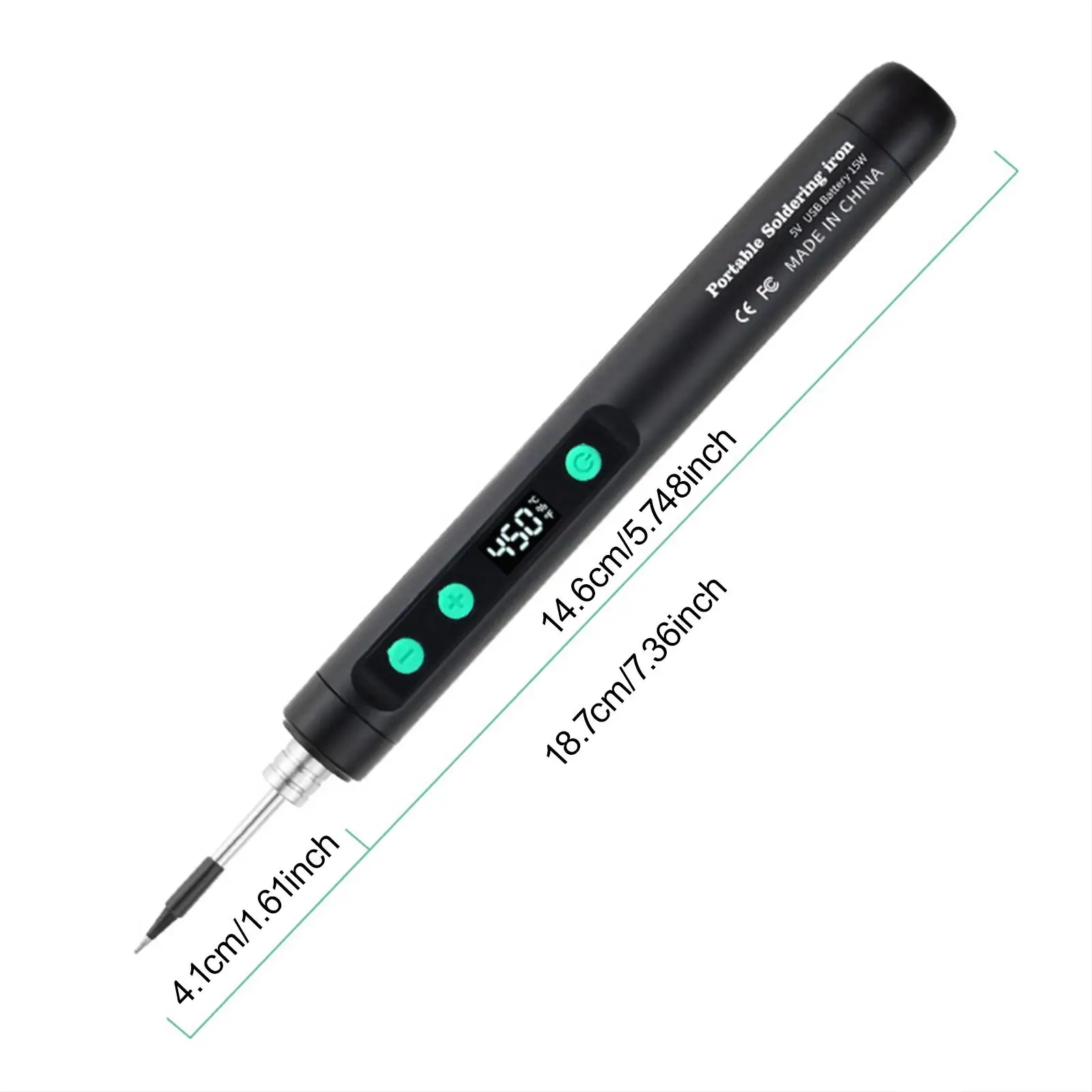 Soldering Iron Kit Adjustable Temperature Efficient Welding Repair Tools