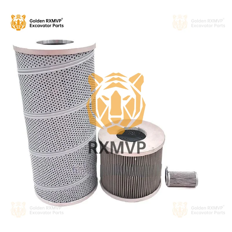 For  Sdlg Lg665f 65e Engine Oil Filter Element Diesel Grid Air Oil Oil Water Hydraulic Return Oil  Accessories Excavator